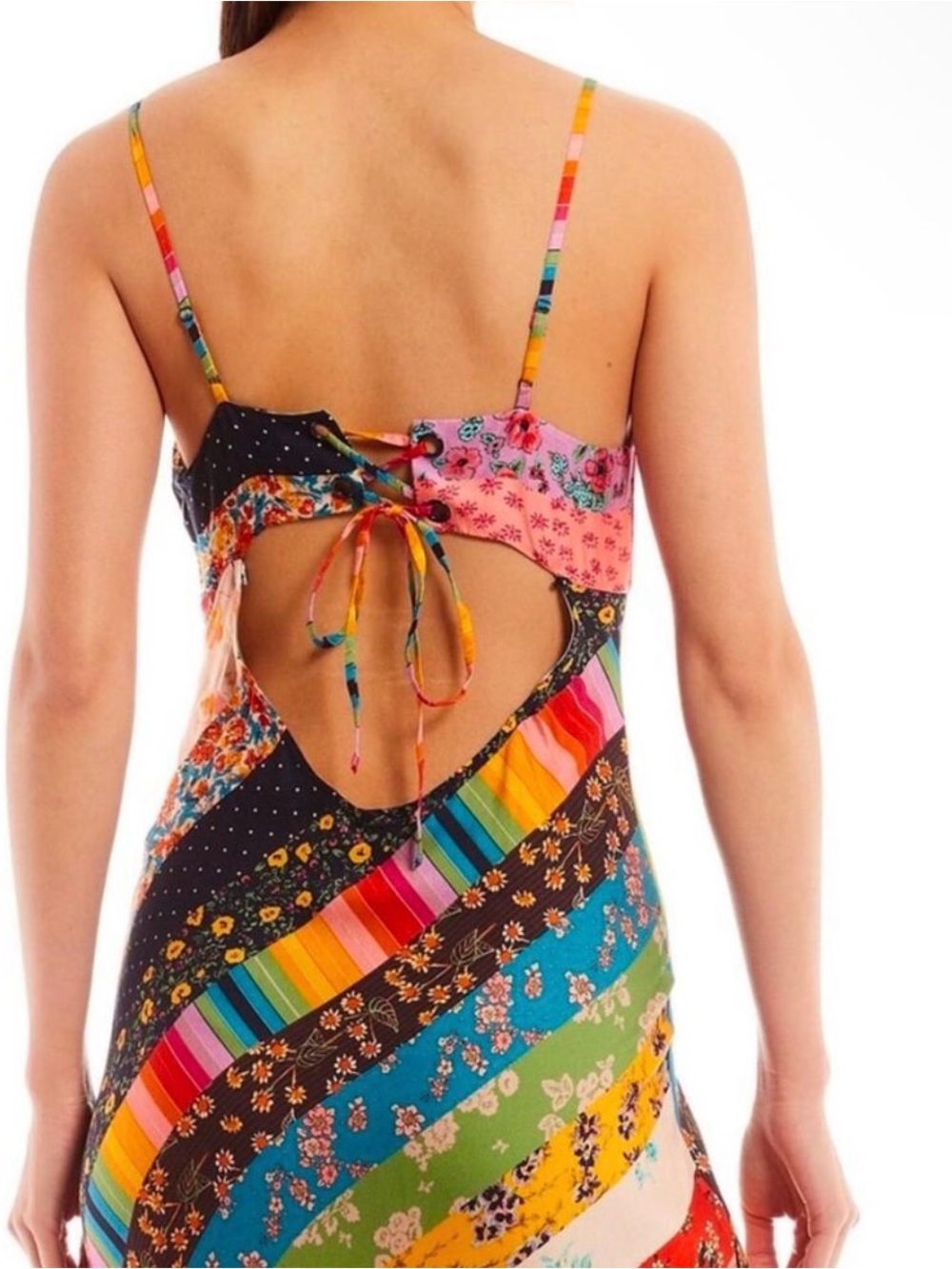 Free People Fiona Maxi Dress in confetti combo - Picture 2 of 7